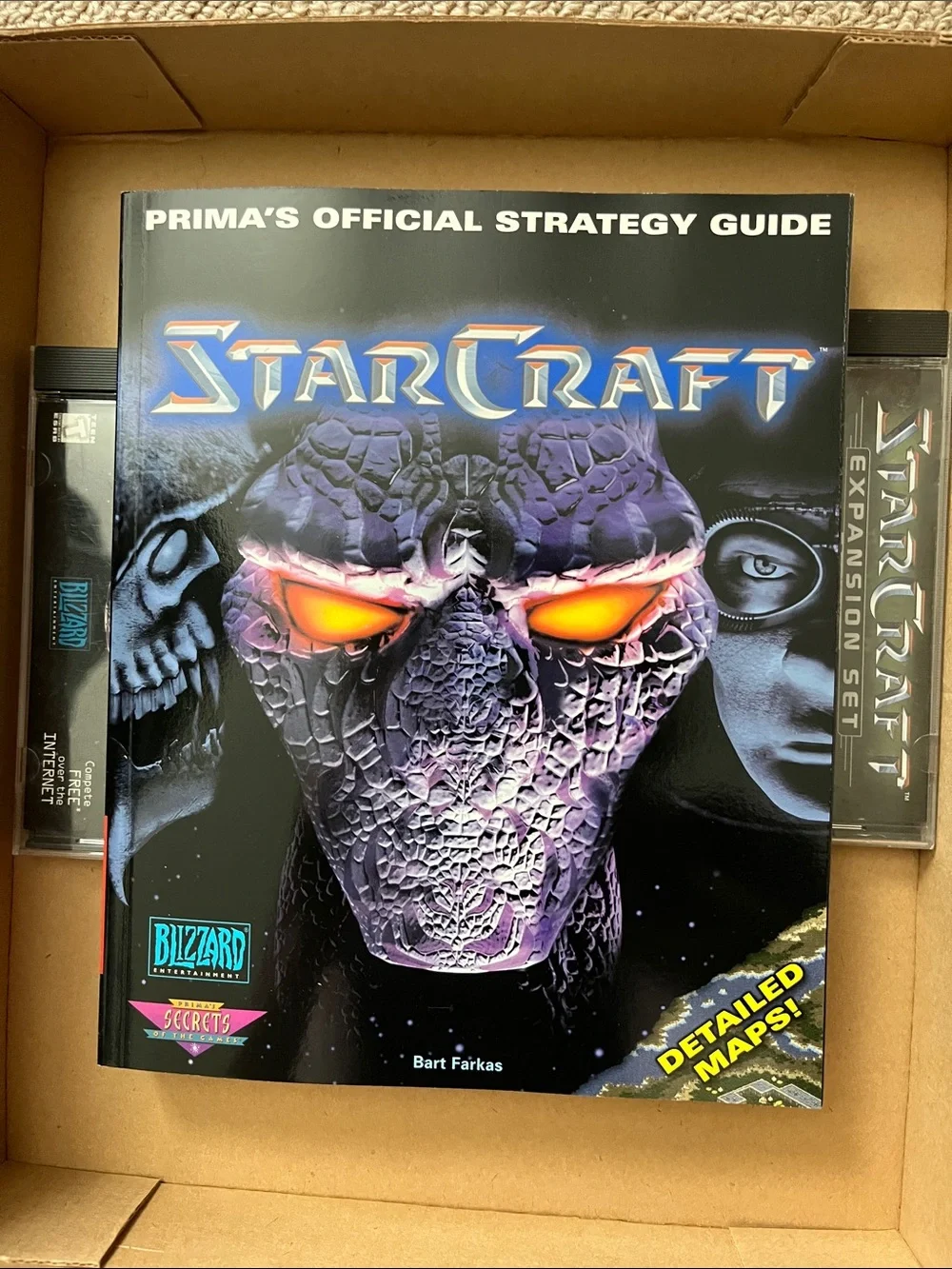 StarCraft Battle Chest Collector's Edition - Black & Metallic Box
